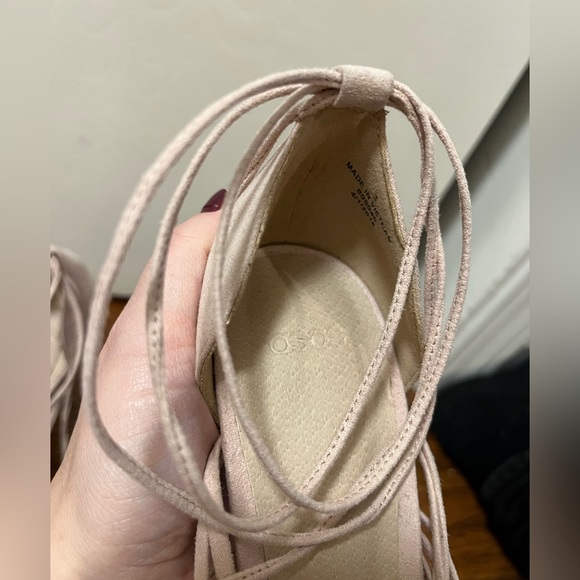 High heels in suede with laces, ASOS - Picture 4 of 4